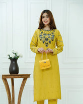 ARFA LAWN EMBERIODED 2PC